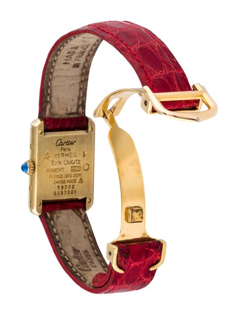 must de tank cartier|cartier tank must interchangeable strap.